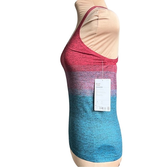 Athleta [Med-NWT] Relay - Seamless Ombré Racerback Tank - Medium Athleta NWT - Picture 7 of 9